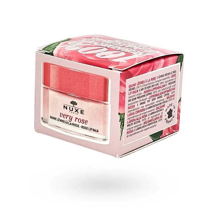 Nuxe Very Rose Baume à Lèvres – Nutrition & éclat rosé | Pharmacie en ligne