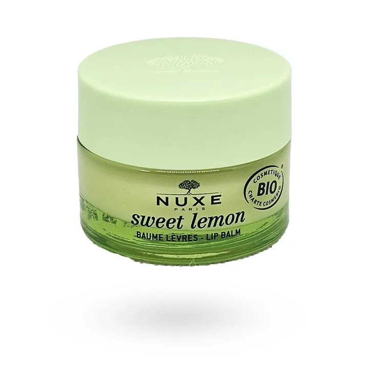 Nuxe Sweet Lemon Baume à Lèvres Bio – Nutrition & protection | Pharmacie en ligne