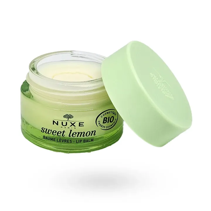 Nuxe Sweet Lemon Baume à Lèvres Bio – Nutrition & protection | Pharmacie en ligne