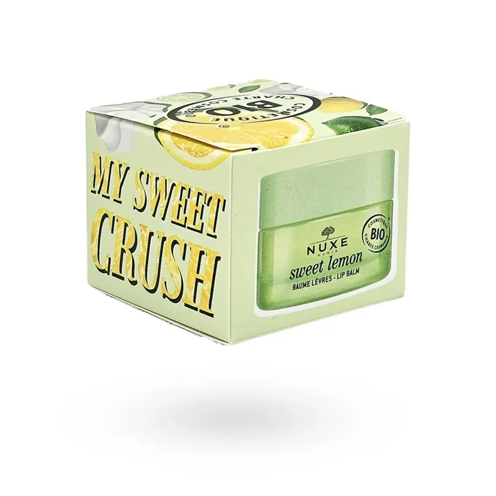 Nuxe Sweet Lemon Baume à Lèvres Bio – Nutrition & protection | Pharmacie en ligne