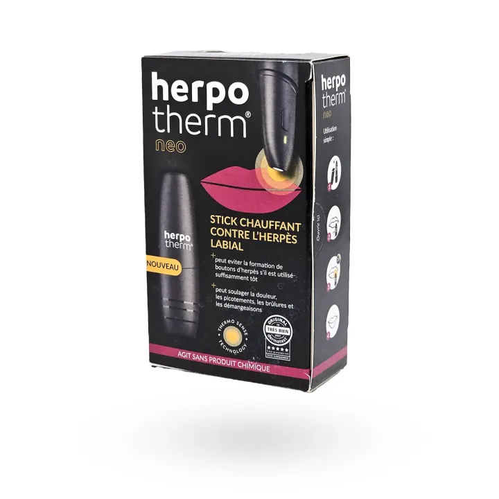 Herpotherm neo stick chauffant – Traitement naturel contre l’herpès labial | Pharmacie en ligne