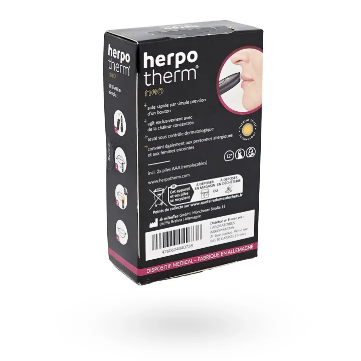 Herpotherm neo stick chauffant – Traitement naturel contre l’herpès labial | Pharmacie en ligne