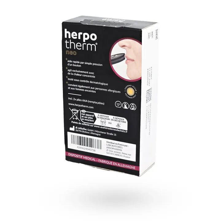 Herpotherm neo stick chauffant – Traitement naturel contre l’herpès labial | Pharmacie en ligne