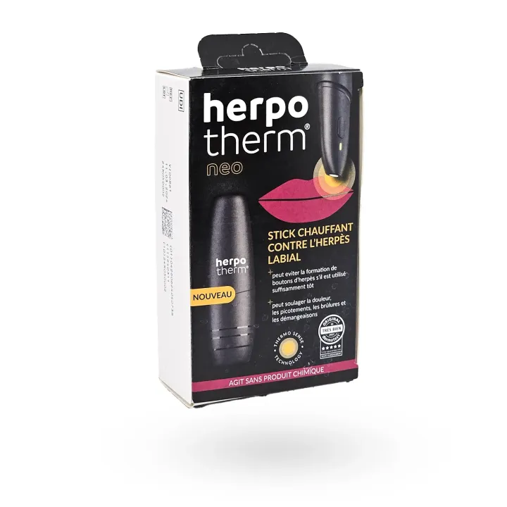 Herpotherm NEO stick chauffant contre l'herpès labial