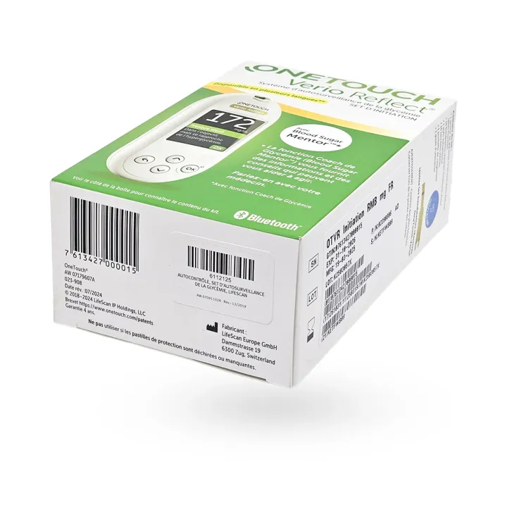 OneTouch Verio Reflect – Lecteur de glycémie précis et intelligent | Pharmacie en ligne