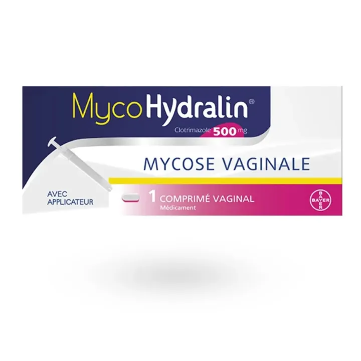 MycoHydralin 500 mg 1 comprimé vaginal