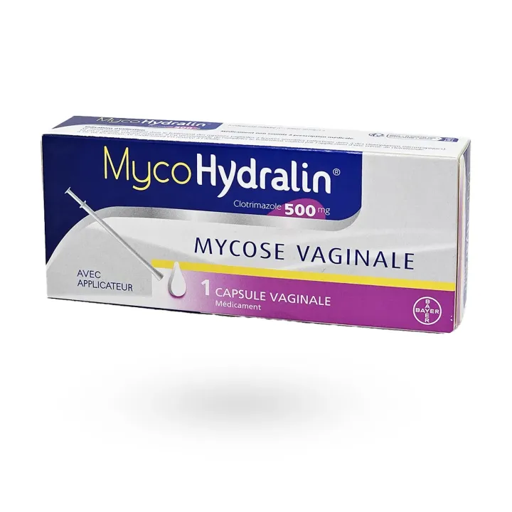MycoHydralin 500 mg – Traitement mycose vaginale au clotrimazole | Pharmacie en ligne
