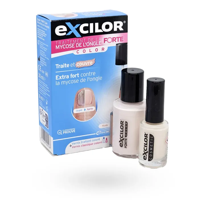 Excilor FORTE Color Nude – Vernis mycose de l’ongle discret & efficace | Pharmacie en ligne