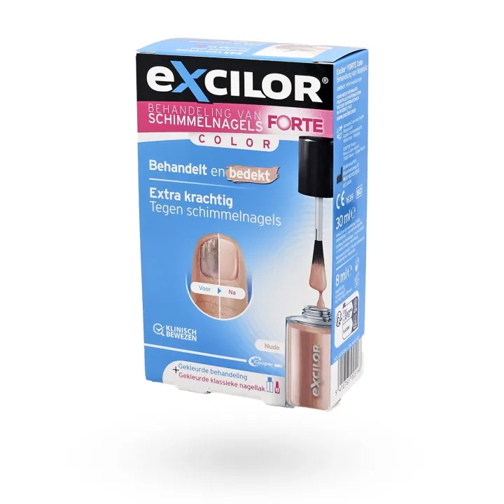Excilor FORTE Color Nude – Vernis mycose de l’ongle discret & efficace | Pharmacie en ligne