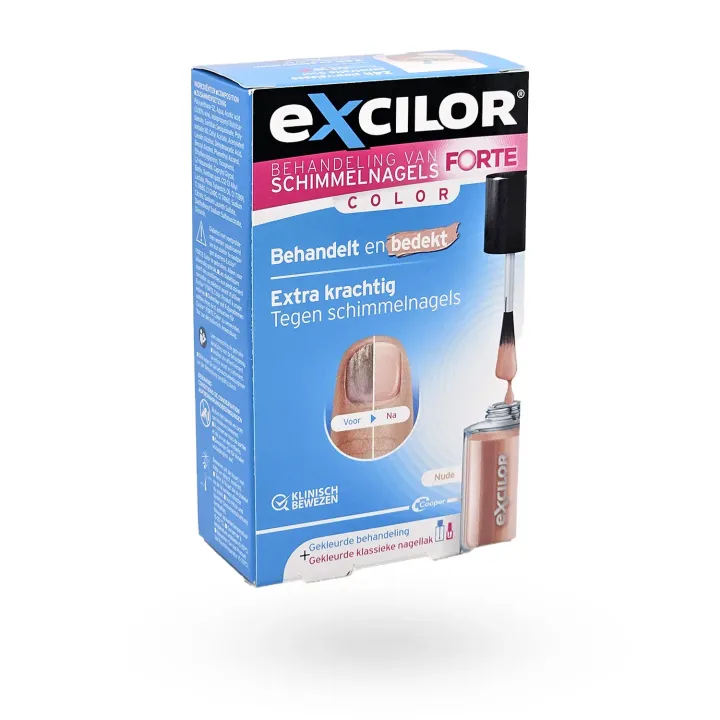 Excilor FORTE Color Nude – Vernis mycose de l’ongle discret & efficace | Pharmacie en ligne