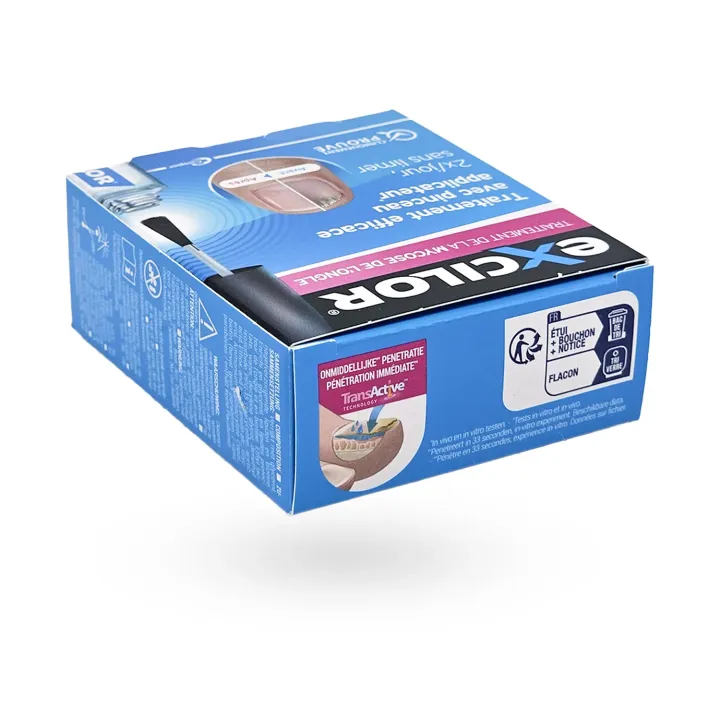Excilor mycose de l’ongle 3,3 ml – Solution traitement ongles mains et pieds | Pharmacie en ligne