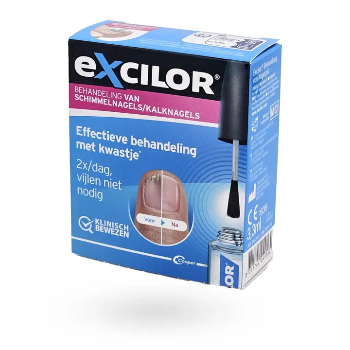 Excilor mycose de l’ongle 3,3 ml – Solution traitement ongles mains et pieds | Pharmacie en ligne