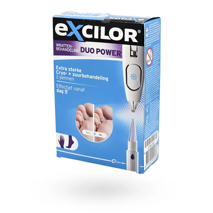 Excilor DUO Power traitement verrues – Cryothérapie & gel acide | Pharmacie en ligne
