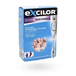 Excilor DUO Power traitement des verrues