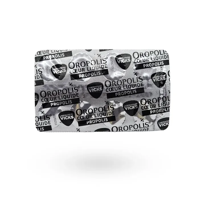 Oropolis Cœur Liquide Propolis miel Vicks – Pastilles gorge sans sucres | Pharmacie en ligne