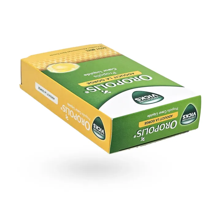 Oropolis Cœur Liquide Propolis miel Vicks – Pastilles gorge sans sucres | Pharmacie en ligne
