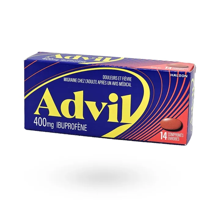 Advil 400 mg Ibuprofène – Douleurs, Fièvre, Migraine | Pharmacie en Ligne
