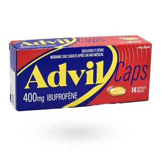AdvilCaps 400 mg 14 capsules molles