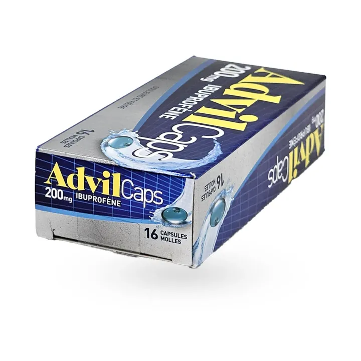 AdvilCaps 200 mg - Douleurs & Fièvre dès 6 ans | Pharmacie en ligne