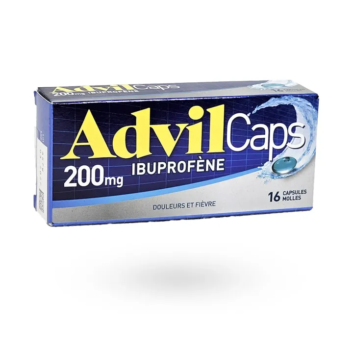 AdvilCaps 200 mg 16 capsules molles