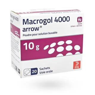 Macrogol 4000 10 g ARROW 20 sachets constipation