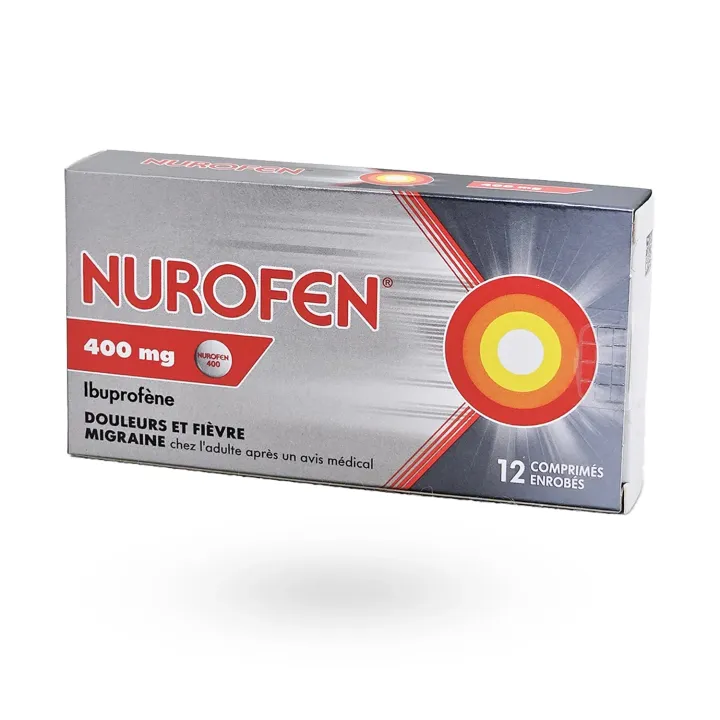 Nurofen Ibuprofène 400 mg Comprimés – Douleurs, Fièvre & Migraine | Pharmacie en Ligne