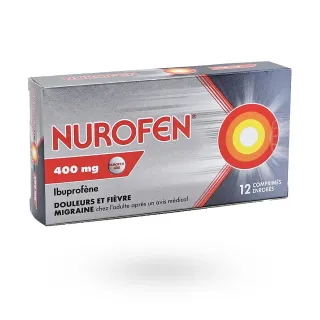 Nurofen 400 mg ibuprofène 12 comprimés