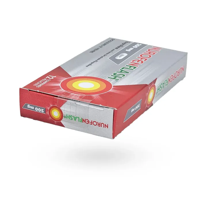 Nurofenflash 200 mg Ibuprofène – Douleurs & Fièvre | Pharmacie en Ligne