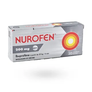 Nurofen ibuprofène 200 mg - 20 comprimés