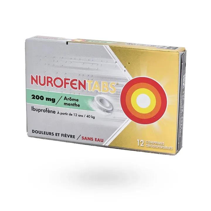 Nurofentabs 200 mg Orodispersible Ibuprofène – Douleurs et Fièvre | Pharmacie en Ligne