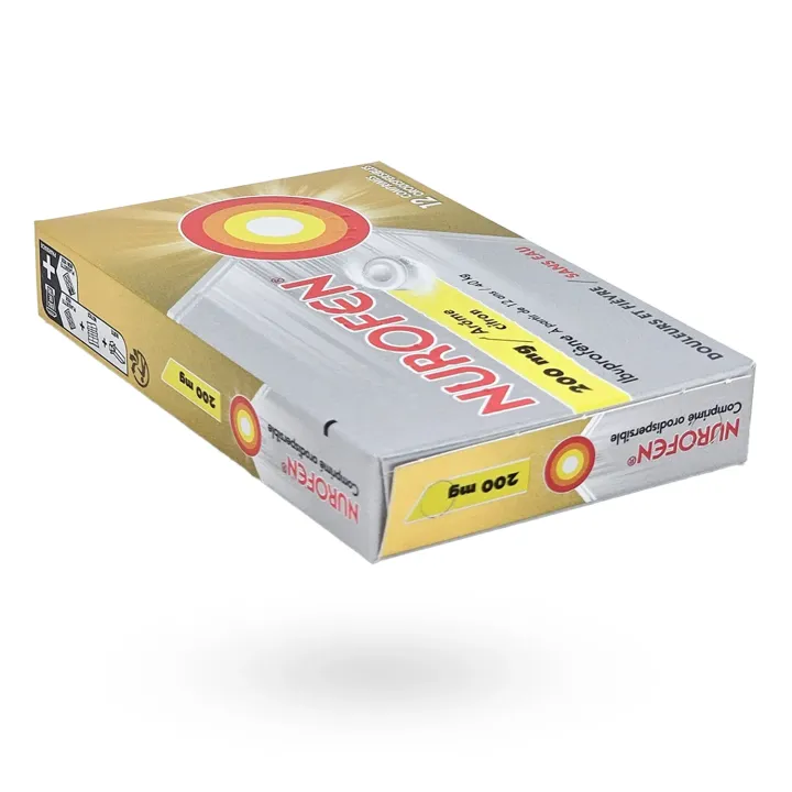 Nurofen 200 mg Orodispersible Goût Citron – Douleurs et Fièvre | Pharmacie en Ligne