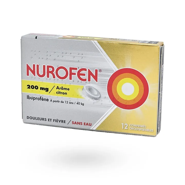 Nurofen 200 mg Orodispersible Goût Citron – Douleurs et Fièvre | Pharmacie en Ligne