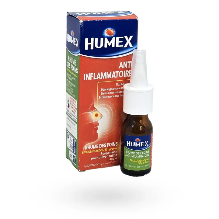 Humex Rhume des Foins 50 µg Spray Nasal Allergie | Pharmacie en ligne