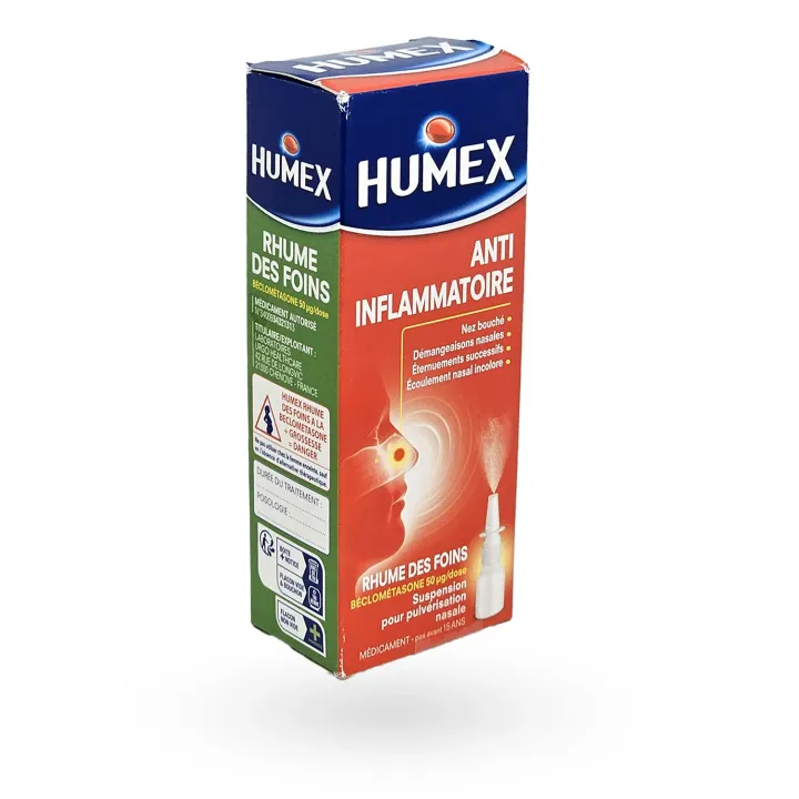 Humex Rhume des Foins 50 µg Spray Nasal Allergie | Pharmacie en ligne