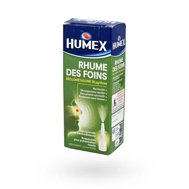 Humex Rhume des Foins 50 µg Spray Nasal Allergie | Pharmacie en ligne