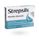 Strepsils menthe glaciale 24 pastilles à sucer