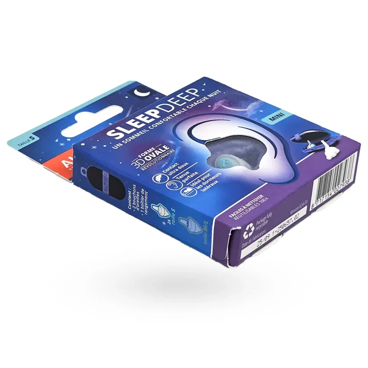 Alpine SleepDeep MINI taille S – Bouchons d’oreilles sommeil anti-bruit 27 dB | Pharmacie en ligne