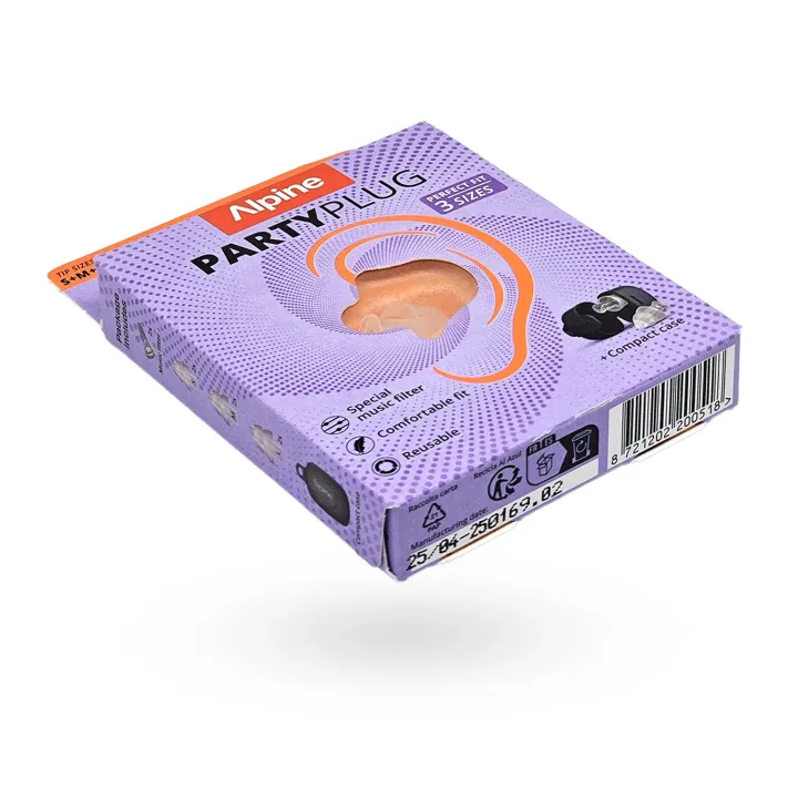 Alpine PartyPlug – Bouchons d’oreilles filtre musique concerts et festivals | Pharmacie en ligne