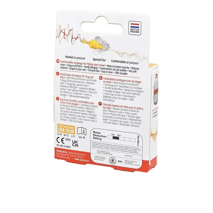 Alpine FlyFit – Bouchons d’oreilles avion régulation pression | Pharmacie en ligne