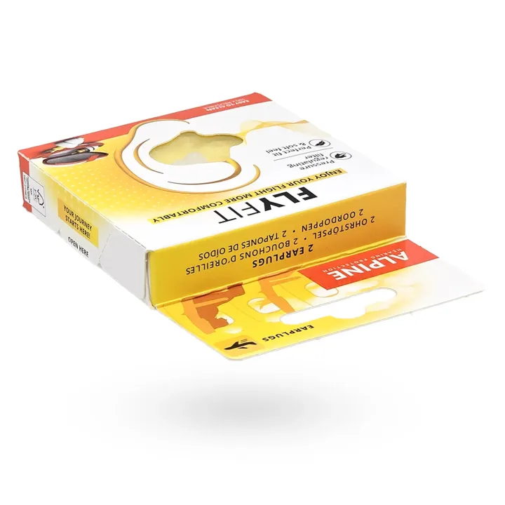 Alpine FlyFit – Bouchons d’oreilles avion régulation pression | Pharmacie en ligne