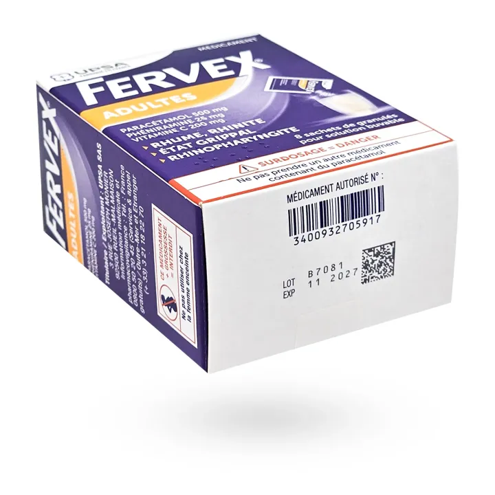 Fervex Adulte – Rhume et état grippal | Pharmacie en ligne