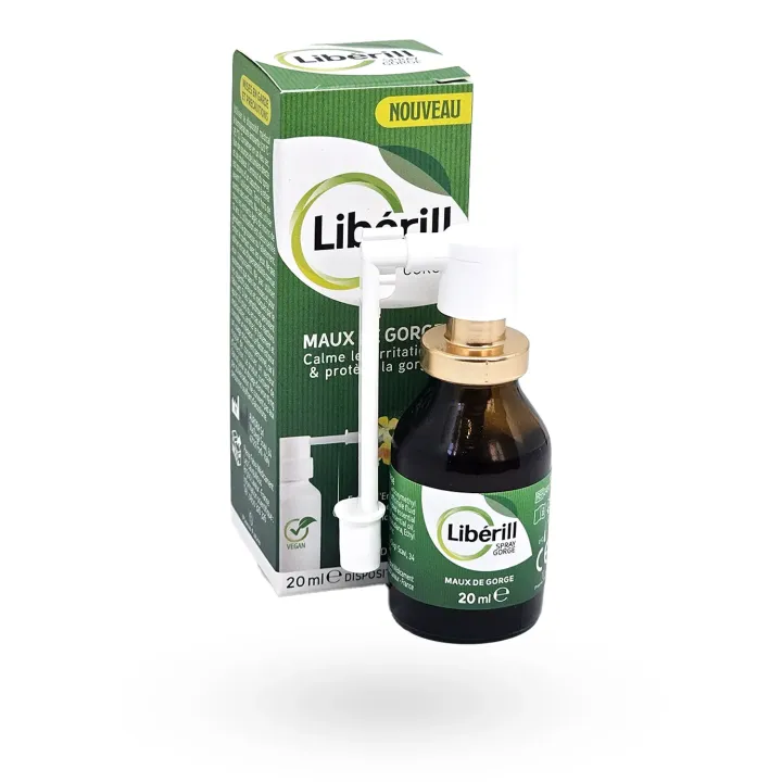 Libérill Spray Gorge Maux de Gorge 20 ml – Soulagement des irritations | Pharmacie en ligne