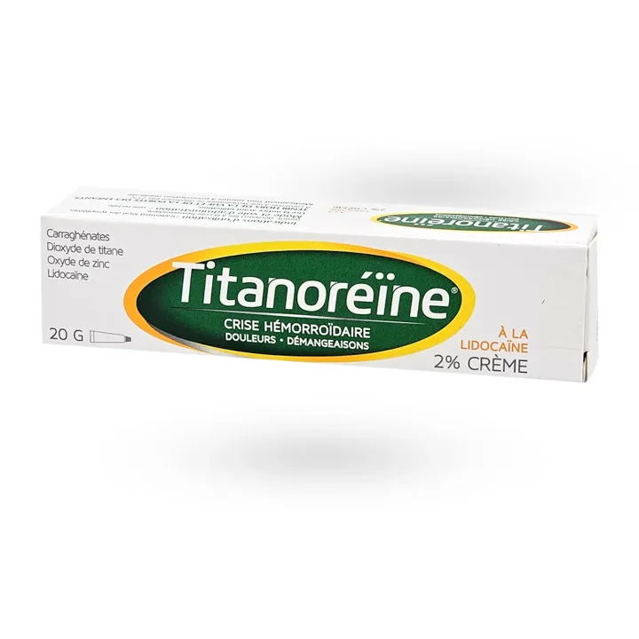 Titanoréïne Lidocaïne 2 % Crème – Soulagement des hémorroïdes | Pharmacie en ligne