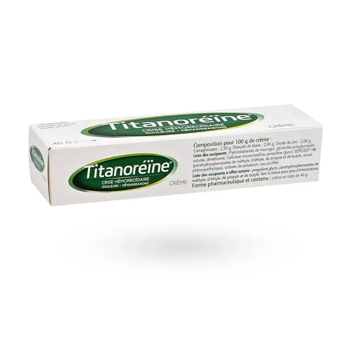 Titanoréïne Crème – Traitement local des hémorroïdes | Pharmacie en ligne