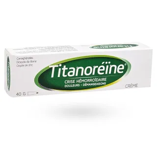 Titanoréïne crème crise hémorroïdaire 40 g
