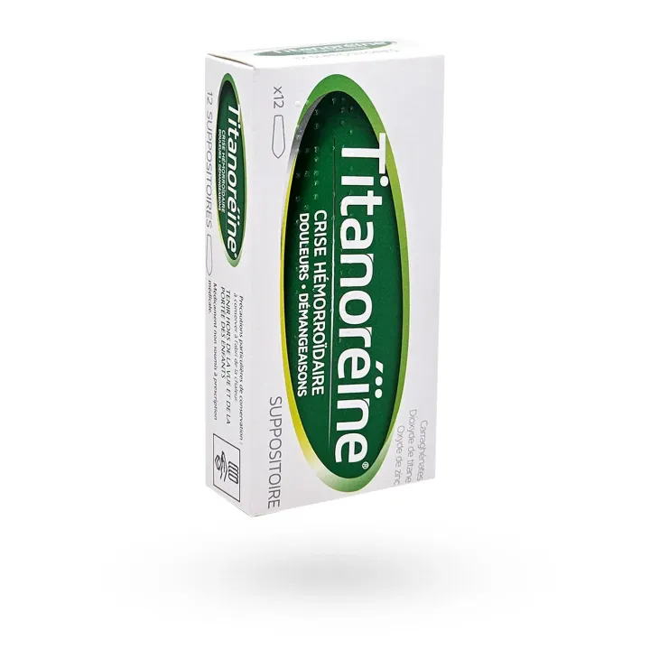 Titanoréïne Suppositoires – Traitement des hémorroïdes | Pharmacie en ligne