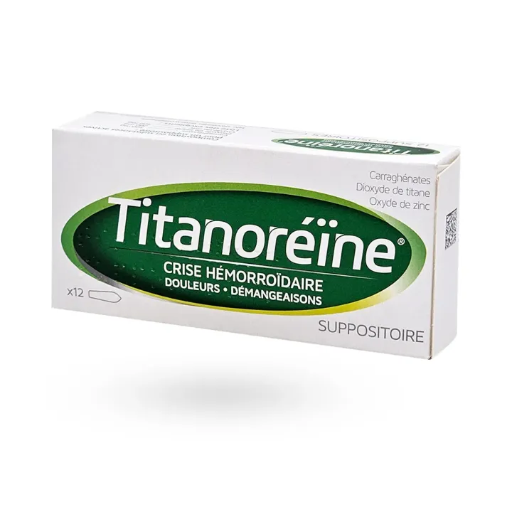 Titanoréïne Suppositoires – Traitement des hémorroïdes | Pharmacie en ligne