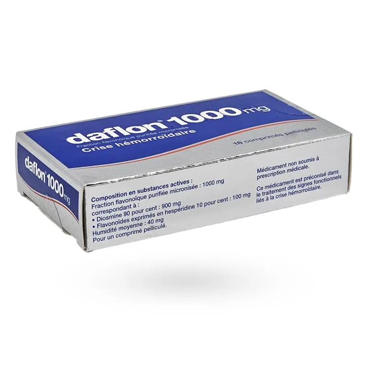 Daflon 1000 mg – Traitement de la crise hémorroïdaire | Pharmacie en ligne