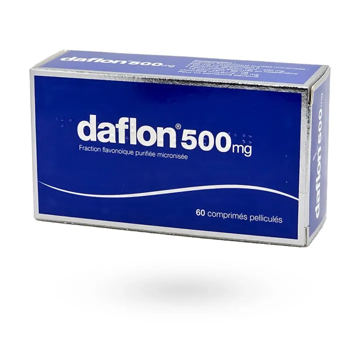 Daflon 500 mg 60 comprimés troubles veineux | Pharmacie en ligne