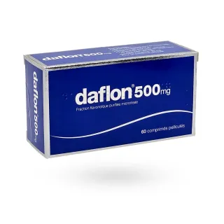 Daflon 500 mg troubles veineux 60 comprimés